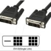 ICOC-DVI-8050 DVI monitor cable DVI 18+1 plug, Single Link, 5.0 m