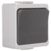 Jantar-Bis Przycisk Zwierny /Światło/ Z Podświetleniem N/T Ip44 Szary Wnt-6J-B/S