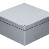 Obudowa Tereftalan polietylenu GRJ 160 mm 160 mm wys. zew. 90 mm RS PRO IP66 Szary Szary