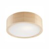 Lampa sufitowa plafon drewniany sosnowy LED 1-punktowy okrągły 28 cm LD-PD-6.1 SOSNA