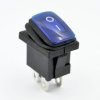 KCD1-BU przełącznik kołyskowy hermetyczny podświetlany niebieski ON-OFF; 6A / 250V