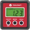 Toolcraft TO-8706177 Digital Goniometer 360° Precise Angle Measurement