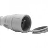 Gniazdo gumowe NOVA 230V 16A IP44 szare