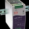 WDR-240-24 Switching power supply, DIN rail, 240 W, 24 V/10 A
