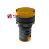 Kontrolka LED 12V żółta 22mm DC AD16