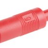 Adapter do złącz pomiarowych, rodzaj: Żeński, męski, 25A, Czerwony, 30 V, 60V dc