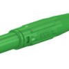 Adapter z wtykiem bananowym Męski Śruba typ Wtyk bananowy Zielony 32A Staubli rozmiar 4 mm