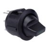 Green LED 12V 20mm Round Rocker Switch SPST 20A R13-112LP-02