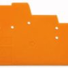 End/Intermediate plate for terminal block, 270-321