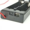 18650 Battery Holder Case - 2 Slot with Switch