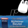 1332 REINEX rubbish bags, 20.0 l, green, 9.0 µm, x30