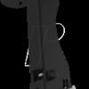 12604009 INTUSONIC SUSP-M6-B speaker bracket, M6, black