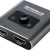SpeaKa Professional SP-BDS-120 1+2 porty Przełącznik HDMI UHD 4K @ 60 Hz