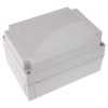 Obudowa Poliwęglan szerokość zew. 130 mm długość zew. 180 mm wys. zew. 100 mm Fibox IP67 Szary