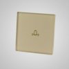 TouchMe Mały panel szklany /dzwonek/ złoty TM813G