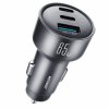 Ładowarka Samochodowa Joyroom JR-CCN19 65W 2x USB-C + USB-A , Grafitowa