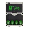 Stacja ładowania rowerów elektrycznych 12 modułowa 4x230V 4xRCBO Doktorvolt 2137