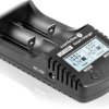 Szybka ładowarka do akumulatorów cylindrycznych Li-ion 18650 everActive LC-2100