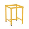 Stojak do szafy na substancje niebezpieczne wysokość 543mm szerokość 460mm Stal Żółty