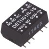 Przetwornica DC/DC, 1W, Uwej: 21,6...26,4 VDC, Uwyj: 15 VDC, Iwyj: 34mA DETN01N-15