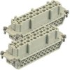 Socket contact insert, 24B, 48 pole, equipped, screw connection, with PE contact, 09330242711