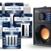 Baterie alkaliczne everActive Pro Alkaline 336szt LR6, 336szt LR03, 20szt 6LR61, 24szt LR14, 24szt LR20 + głośnik MT3145