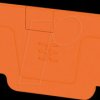 2052290000 Abschlussplatte A-Serie, orange