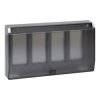 Ramka obudowy z pokrywą SIMON 500, IP40, aluminium