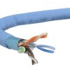 Kabel FTP kat.5 F/UTP 4x2x0,5 niebieski LSOH Telegärtner /500m/