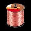 2x2.0mm OFC Speaker Cable - 99.99% Copper, Transparent
