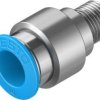 Złącze śrubowe wtykane FESTO QS-1/8-10-I Gwint zewnętrzny: R1/8 1 szt.
