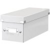 Leitz 6041-00-01 Click & Store CD Storage Box White Laminated Cardboard 30 CDs