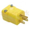 2 pole 3 wire 125V 15A plug (HBL5965VY) - Hubbell