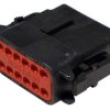 Złącze samochodowe 12-pinowe Deutsch 2-rzędowe Męski 7.5A DTM 5559