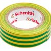 Taśma izolacyjna zielono-żółta mocna 10m samogasnąca - Schmith