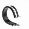 RS PRO Spinka do kabli 32 mm Śruba materiał: Stal platerowana Czarny