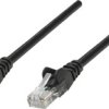 Kabel krosowy Intellinet Cat6, nieekranowany, U / UTP, wtyk RJ-45 / wtyk RJ-45, 2,0 m, czarny