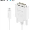 IS2210-015 Adapter cable, USB type-C > DVI, WUXGA, white, 1.5 m