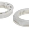 Nakrętka do dławnic kablowych, M32, IP68, kolor: Szary, materiał: Nylon 66, RS PRO