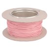 UniStrand 1/0.6 Pink Single Core Def Stan 61-12 Part 6 Equipment Wire 100M