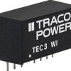 TEC 3-2422WI DC/DC converter TEC 3WI, 3 W, 9-36/±12.0 VDC, SIL-8
