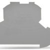 End/Intermediate plate for terminal block, 2002-2291