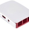 Raspberry Pi® Obudowa SBC Nadaje się do: Raspberry Pi® B+, Raspberry Pi® 2 B, Raspberry Pi® 3 B, Raspberry Pi® 3 B+ czer