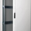 26210153 19-inch server cabinet, 36 U, 1000 mm depth, gray Plexiglas