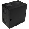 Dencon JB100B IP66 Junction Box Black 100 x 100mm