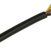 Przewód; sterowniczy; H05VV-F (OWYo); 4x0,75mm2; linka; Cu; czarny; okrągły; PVC; 7,2mm; 300/500V; Elektrokabel; RoHS