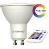 Żarówka LED LightMe LM85190-2 GU10 4.5 W = 28 W 300 lm RGBW 1 szt.