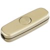 interBär 5055-010.01 Pull Switch Gold 3A Neutral Terminal LED Compatible