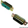 17DAM11W1P D-SUB Socket DB11 TO-WIRE AMPHENOL