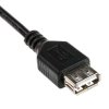 Kabel USB Złącze A USB A Złącze B USB A dł. 250mm Przewód USB USB 2.0 kolor: Czarny